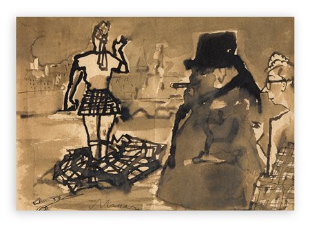 MINO MACCARI (1898-1989) - Senza Titolo