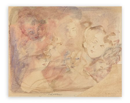 MINO MACCARI (1898-1989) - Dissolvenze di immagini femminili