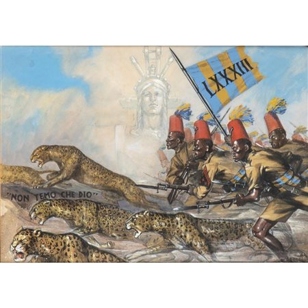  
Dipinto " non temo che Dio " 
 