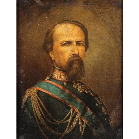  
Ritratto di Enrico Cialdini 
Olio su tavola 