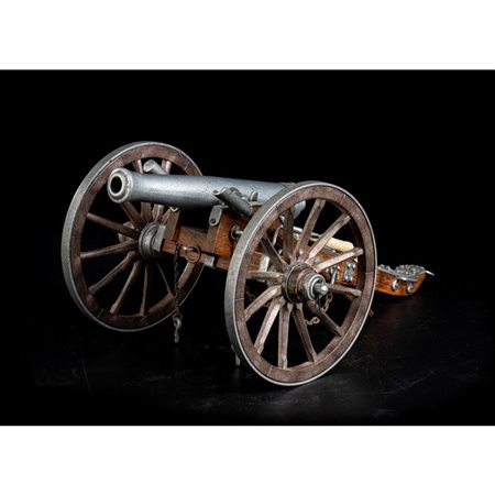  
Modello artigianale di cannone in metallo 
 