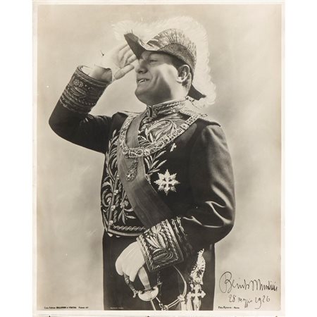  
Stampa raffigurante Benito Mussolini 28 Maggio 1926 
 