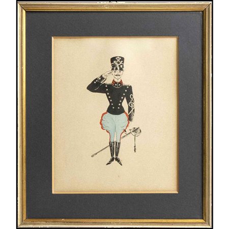 
Caricatura di Tenente Cavalleria Militaria...
 