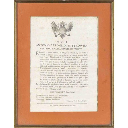  
Editto di Padova Risorgimento...
 