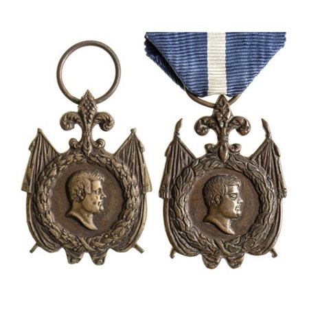  
LOTTO DI DUE MEDAGLIE MOTI SICILIANI ORDINI E MEDAGLIE - ITALIA, ANTICHI STA...
BRONZO, 40X29 MM 