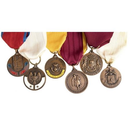  
SEI MEDAGLIE ORDINI E MEDAGLIE - ITALIA, REPUBBLICA...
BRONZO, MISURE DIVERSE 