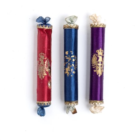  
Lotto di tre porta Bon Bon primo quarto XX sec.
 