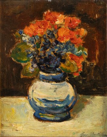 Giovanni Bartolena (Livorno 1866 – 1942), “Vaso di fiori”.