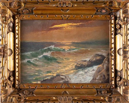 Artista del XIX – XX secolo, “Marina”. 