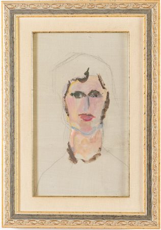 Ernesto Treccani (Milano 1920 - 2009), “Giulia di Metaponto”, 1985 circa.