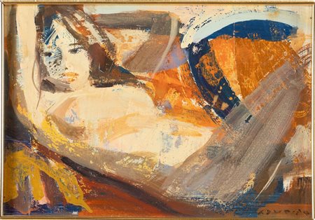 Giuseppe Tampieri (Lugo 1918 - Faenza 2014), “Figura femminile”.