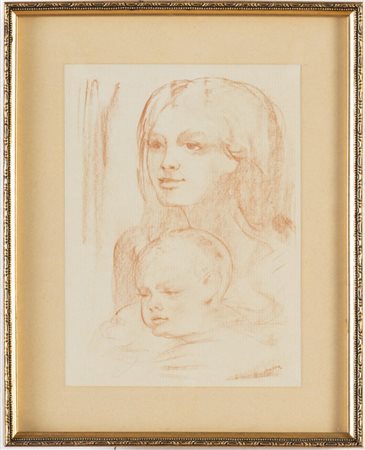 Michele Salemi (Brindisi 1942 - Bologna 2013), “Maternità”.