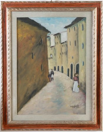 Giuseppe Gagliardi (Bologna 1902 – 2005), “Via Toscanella”.