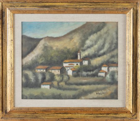 Giuseppe Gagliardi (Bologna 1902 – 2005), “Paesaggio”.