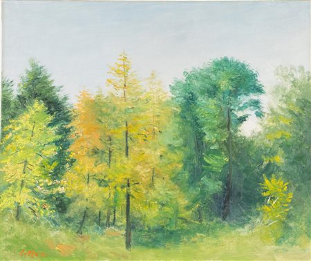 Umberto Lilloni (Milano 1898 - 1980), “Autunno”, 1961.