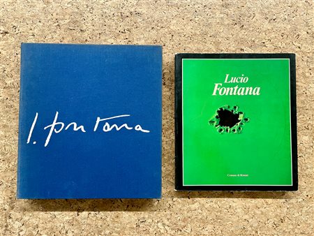 LUCIO FONTANA - Lotto unico di 2 cataloghi
