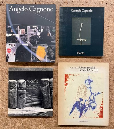 ARTE ITALIANA DEL DOPOGUERRA - Lotto unico di 4 cataloghi