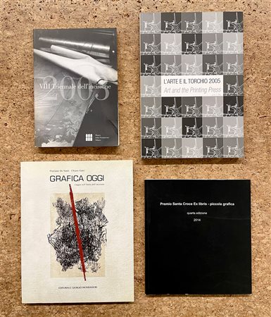 COLLETTIVE DI ARTE GRAFICA - Lotto unico di 4 cataloghi: