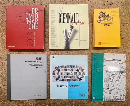 RASSEGNE D'ARTE - Lotto unico di 6 cataloghi