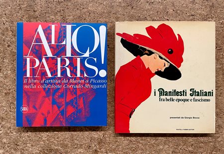 EDIZIONI D'ARTE E MANIFESTI - Lotto unico di 2 cataloghi