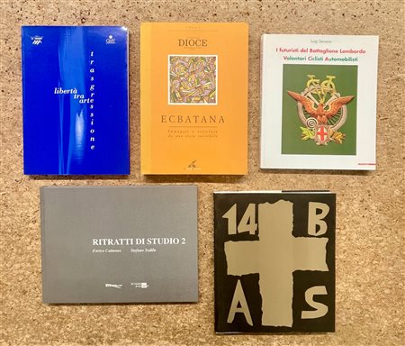 RASSEGNE D'ARTE - Lotto unico di 5 cataloghi: