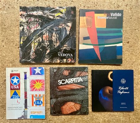 ARTE ITALIANA DEL DOPOGUERRA - Lotto unico di 5 cataloghi: