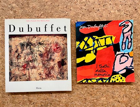 JEAN DUBUFFET - Lotto unico di 2 cataloghi