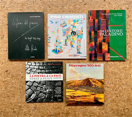 ARTE MODERNA E CONTEMPORANEA - Lotto unico di 5 cataloghi