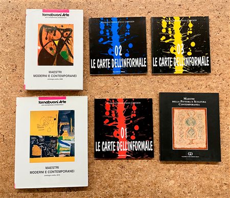 COLLETTIVE DI ARTE DEL XX SECOLO - Lotto unico di 6 cataloghi