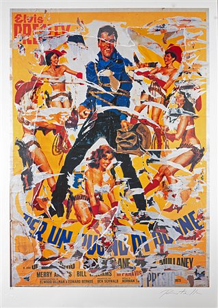 Rotella Mimmo Catanzaro 1918 - Milano 2006 Per un pugno di donne Multiplo e...