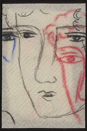 Chia Sandro Firenze 1946 Senza titolo Tecnica mista su carta 15 x 23 cm Opera...