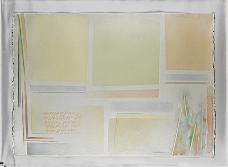 Guarnieri Riccardo Firenze 1933 Campi Gialli - 2007 Tecnica mista su...