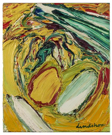 Lindstrom Bengt Norrland (Svezia) 1925 - Njurunda (Svezia) 2008 Paysage anime...