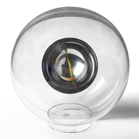 Costalonga Franco Venezia 1933 Oggetto cromocinetico Sfera Ø 32 cm Firmato...