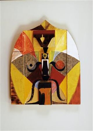 Ceccobelli Bruno Todi 1952 Generoso o però Tecnica mista su legno 29 x 34 cm...