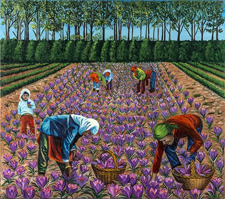 Maranca Mirta Pescara 1972 Oro d'Autunno - 2010 Olio su tela 90 x 80 cm...