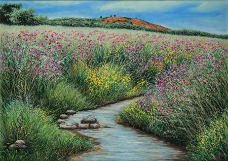 Azzinari Franco San Demetrio in Corone (CS) 1949 Senza titolo - 1996 Olio su...