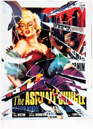 Rotella Mimmo Catanzaro 1918 - Milano 2006 La giungla d’asfalto Multiplo e...