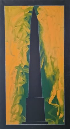 Franco Angeli “Obelisco” 1984-88