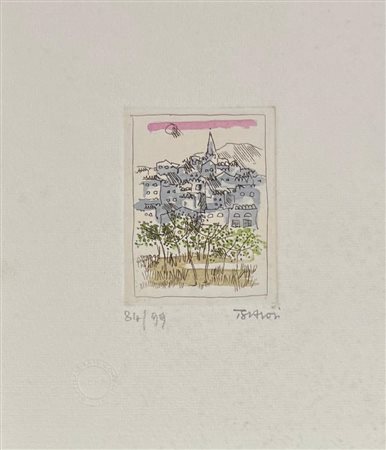 Manlio Bacosi “Paesaggio Umbro”