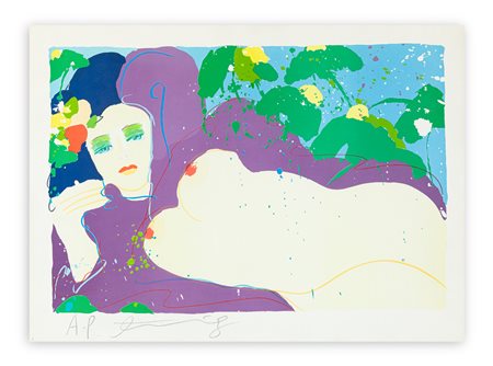 Walasse Ting “Senza titolo”