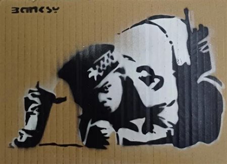 Banksy “Senza titolo” 2015
