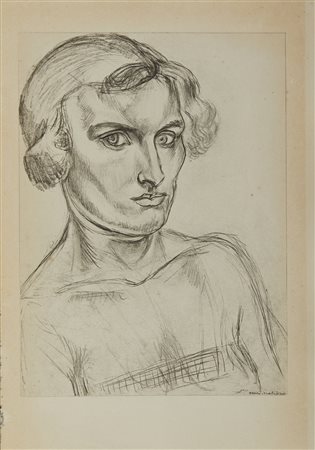 MATISSE HENRI (1869 - 1954) - Dal portfolio Cinquante Dessins.