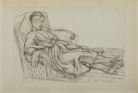 MATISSE HENRI (1869 - 1954) - Dal portfolio Cinquante Dessins.