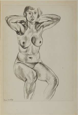 MATISSE HENRI (1869 - 1954) - Dal portfolio Cinquante Dessins.