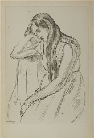 MATISSE HENRI (1869 - 1954) - Dal portfolio Cinquante Dessins.
