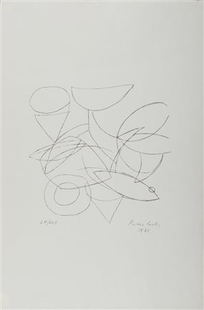 CONTI PRIMO (1900 - 1988) - Senza titolo. .