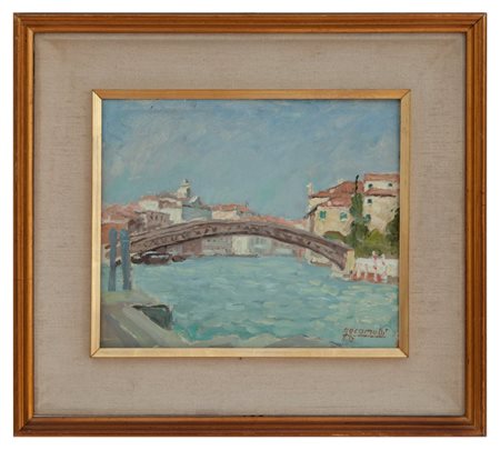 Gigi Comolli Milano 1893-1976 Ponte dell'accademia, Venezia