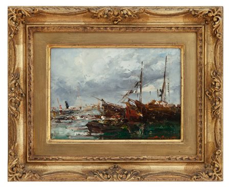 Ezelino Briante Napoli 1901 - Roma 1971 Nel Porto