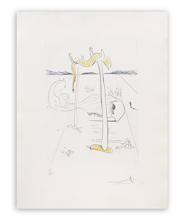 SALVADOR DALÌ (1904-1989) - Senza Titolo, 1974
